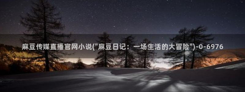 麻豆视频系列视频：麻豆传媒直播官网小说(\